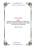 Sáng kiến kinh nghiệm THPT: Đổi mới và đa dạng các hình thức kiểm tra, đánh giá thường xuyên trong dạy học Địa lí THPT 2018