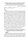 Đặc điểm căn nguyên vi sinh vật gây viêm màng não nhiễm khuẩn ở trẻ sơ sinh tại Bệnh viện Nhi Trung ương