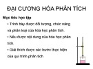 Bài giảng Đại cương hóa phân tích (57 trang)