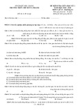 Đề thi giữa học kì 1 môn Vật lý lớp 10 năm 2024-2025 - Trường THPT Chuyên Vị Thanh, Hậu Giang