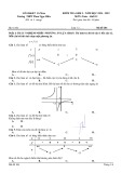 Đề thi giữa học kì 1 môn Toán lớp 12 năm 2024-2025 - Trường THPT Phan Ngọc Hiển, Cà Mau