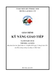 Giáo trình Kỹ năng giao tiếp (Ngành: Dược - Trình độ: Cao đẳng) - Trường Cao đẳng Y tế Bắc Ninh