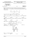 Đề thi giữa học kì 1 môn Toán lớp 12 năm 2024-2025 có đáp án - Trường THPT Thị xã Quảng Trị