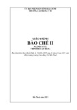 Giáo trình Bào chế II (Ngành: Dược - Trình độ: Cao đẳng) - Trường Cao đẳng Y tế Bắc Ninh