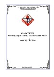 Giáo trình Dịch tễ học và bệnh truyền nhiễm (Ngành: Hộ sinh - Cao Đẳng) - Trường Cao đẳng Y tế Bạc Liêu