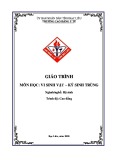 Giáo trình Vi sinh vật và ký sinh trùng (Ngành: Hộ sinh - Cao Đẳng) - Trường Cao đẳng Y tế Bạc Liêu