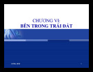 Bài giảng Khoa học trái đất - Chương 6: Bên trong trái đất