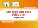 Bài giảng Nhập môn lập trình: Giới thiệu tổng quan về lập trình - Trường ĐH Khoa học tự nhiên TP. HCM