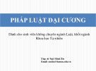 Bài giảng Pháp luật đại cương (Dành cho sinh viên không chuyên ngành Luật, khối ngành Khoa học Tự nhiên): Bài 10 – ThS. Ngô Minh Tín