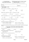 Đề thi giữa học kì 1 môn Toán lớp 11 năm 2024-2025 có đáp án - Trường THPT Nguyễn Trân, Bình Định