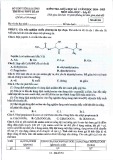 Đề thi giữa học kì 1 môn Hóa học lớp 12 năm 2024-2025 - Trường THPT Dĩ An, Bình Dương