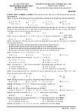 Đề thi giữa học kì 1 môn Toán lớp 10 năm 2024-2025 có đáp án - Trường THPT Nguyễn Trân, Bình Định