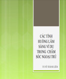 Bài giảng Các tình huống lâm sàng ví dụ trong chăm sóc ngoại trú – TS. Võ Thành Liêm