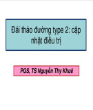 Bài giảng Đái tháo đường type 2: Cập nhật điều trị - PGS.TS. Nguyễn Thy Khuê