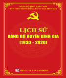 Ebook Lịch sử Đảng bộ huyện Bình Gia (1930- 2020): Phần 1