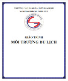 Giáo trình Môi trường du lịch - Trường Cao đẳng Sài Gòn Gia Định