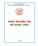 Phác đồ điều trị bổ sung 2024 - Sở Y tế An Giang