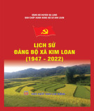 Ebook Lịch sử Đảng bộ xã Kim Loan (1947-2022): Phần 1