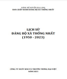 Ebook Lịch sử Đảng bộ xã Thống Nhất (1950-2023): Phần 2