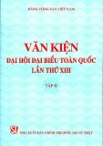 Ebook Văn kiện Đại hội đại biểu toàn quốc lần thứ XIII (Tập 2)