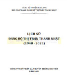 Ebook Lịch sử Đảng bộ thị trấn Thanh Nhật (1948 - 2023): Phần 1