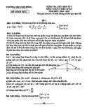 Đề thi giữa học kì 1 môn Toán lớp 9 năm 2024-2025 - Trường THCS Sơn Đông