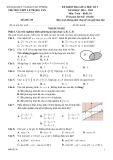 Đề thi giữa học kì 1 môn Toán lớp 10 năm 2024-2025 có đáp án - Trường THPT Lê Trọng Tấn, Hồ Chí Minh