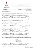 Đề thi giữa học kì 1 môn Toán lớp 10 năm 2024-2025 có đáp án - Trường THPT Võ Thị Sáu, HCM