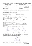 Đề thi giữa học kì 1 môn Toán lớp 11 năm 2024-2025 có đáp án - Trường THPT Hà Huy Giáp, Cần Thơ