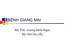 Bài giảng Bệnh giang mai - BS.ThS. Vương Minh Ngọc