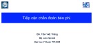 Bài giảng Tiếp cận chẩn đoán béo phì - BS. Trần Viết Thắng