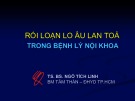 Bài giảng Rối loạn lo âu lan tỏa trong bệnh lý nội khoa - TS. BS. Ngô Tích Linh