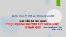 Bài giảng Các vấn đề liên quan triệu chứng đường tiết niệu dưới ở nam giới - TS.BS. Nguyễn Đạo Thuấn