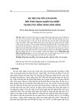 Vai trò của vốn con người đến tình trạng nghèo đa chiều tại khu vực đồng bằng sông Hồng