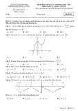 Đề thi giữa học kì 1 môn Toán lớp 12 năm 2024-2025 - Trường THPT Hùng Vương, Quảng Nam