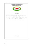 Giáo trình Y học cổ truyền - phục hồi chức năng (Ngành: Điều dưỡng - Trình độ: Cao đẳng) - Trường Cao đẳng Y tế Cà Mau