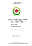 Giáo trình Thực hành hóa phân tích 2 (Ngành: Dược - Trình độ: Trung cấp) - Trường Cao đẳng Y tế Cà Mau