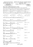 Đề thi giữa học kì 1 môn Toán lớp 9 năm 2024-2025 - Trường THCS Chu Văn An, Núi Thành