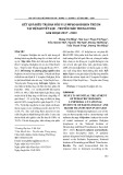 Kết quả điều trị ban đầu u lympho Hodgkin trẻ em tại Viện Huyết học - Truyền máu Trung ương giai đoạn 2017-2023