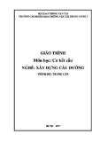 Giáo trình Cơ kết cấu (Nghề Xây dựng cầu đường – Trình độ trung cấp) – Trường CĐ GTVT Trung ương I