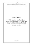 Giáo trình An toàn lao động (Nghề Thí nghiệm và kiểm tra chất lượng cầu đường bộ - Trình độ cao đẳng) – Trường CĐ GTVT Trung ương I