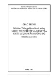 Giáo trình Thí nghiệm vữa xi măng (Nghề Thí nghiệm và kiểm tra chất lượng cầu đường bộ - Trình độ cao đẳng) – Trường CĐ GTVT Trung ương I