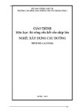 Giáo trình Thi công cầu kết cấu nhịp lớn (Nghề Xây dựng cầu đường – Trình độ cao đẳng) – Trường CĐ GTVT Trung ương I