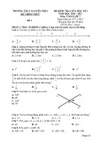 Đề thi giữa học kì 1 môn Toán lớp 7 năm 2024-2025 - Trường THCS Nguyễn Trãi, Thanh Xuân