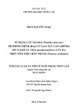 Tóm tắt Luận án Tiến sĩ Nuôi trồng thủy sản: Sử dụng cây sài đất (Wedelia chinensis) để phòng bệnh hoại tử gan tụy cấp (AHPND) do vi khuẩn Vibrio parahaemolyticus gây ra trên tôm thẻ chân trắng (Penaeus vannamei)