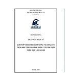 Luận văn Thạc sĩ Quản lý năng lượng: Giải pháp hoàn thiện công tác tổ chức lựa chọn nhà thầu cho Ban Quản lý dự án phát triển Điện lực Hà Nội