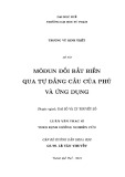 Luận văn Thạc sĩ Toán học:  Môđun đối bất biến qua tự đẳng cấu của phủ và ứng dụng