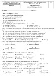 Đề thi giữa học kì 1 môn Toán lớp 10 năm 2024-2025 - Trường THPT Hà Huy Tập, Quảng Nam
