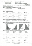 Đề thi giữa học kì 1 môn Toán lớp 10 năm 2024-2025 có đáp án - Trường THPT Lương Thế Vinh, Kon Tum