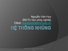 Bài giảng Hệ thống nhúng - Nguyễn Văn Huy